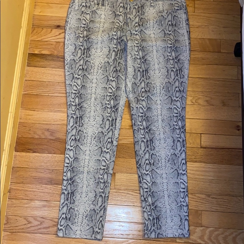 Michael Kors snake print jeans